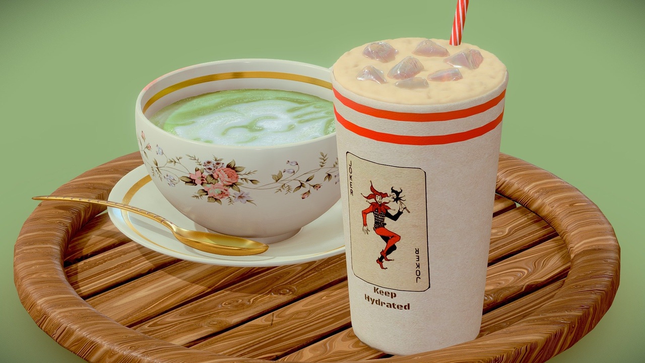 Media 1 for listing Matcha and ice coffee
