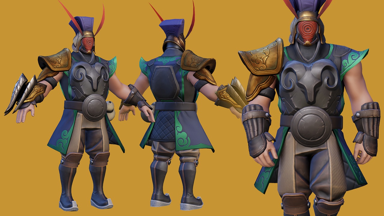Media 1 for listing Fantasy Eastern Warrior Set