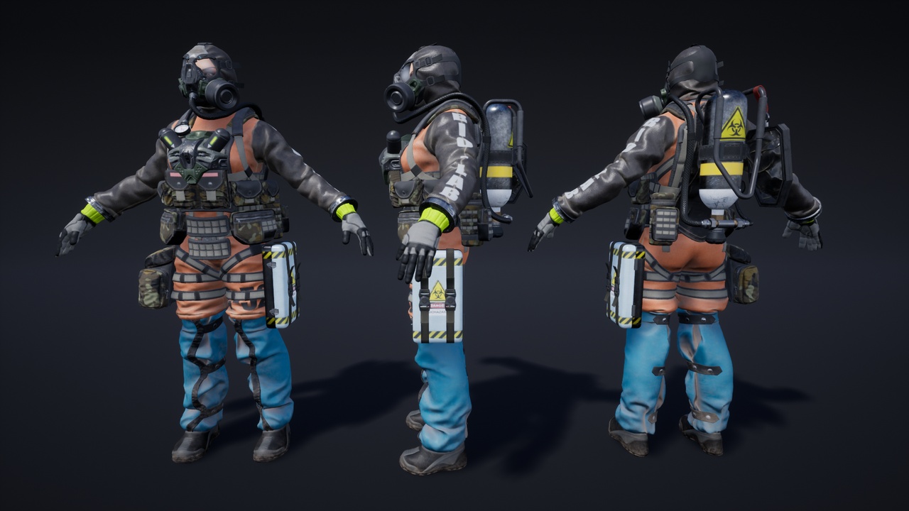 Media 1 for listing Female Soldier 03 (SALAMANDER)