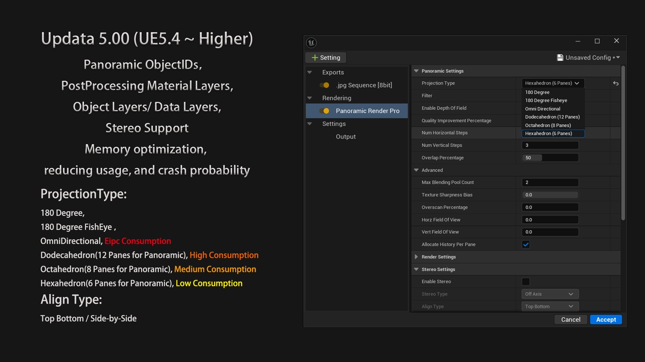Media 1 for listing Panoramic Render Pass