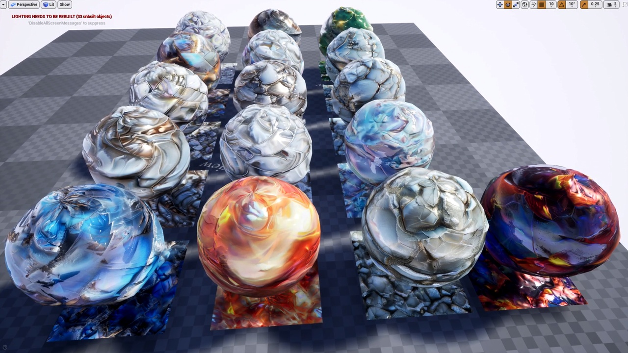 Media 1 for listing Pearl Material v2 16kinds