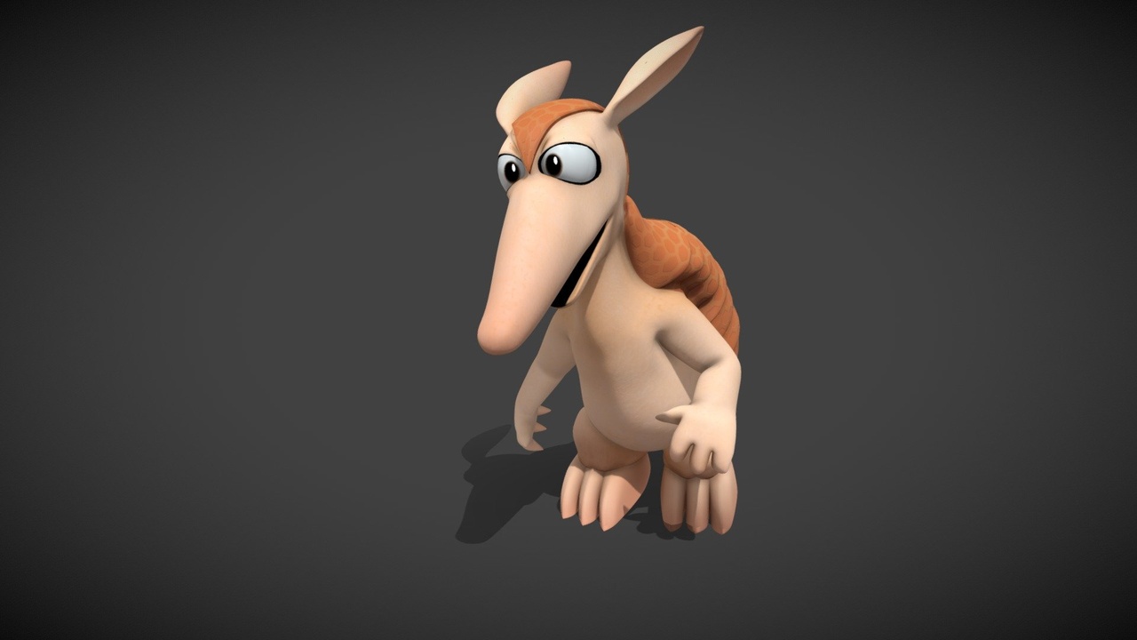 Media 1 for listing Dasypodidae cartoon character