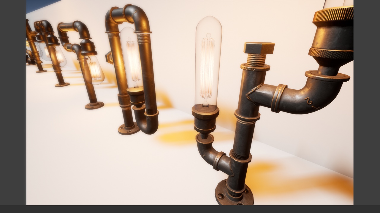 Media 1 for listing Industrial Steampunk Tubes and Lamps