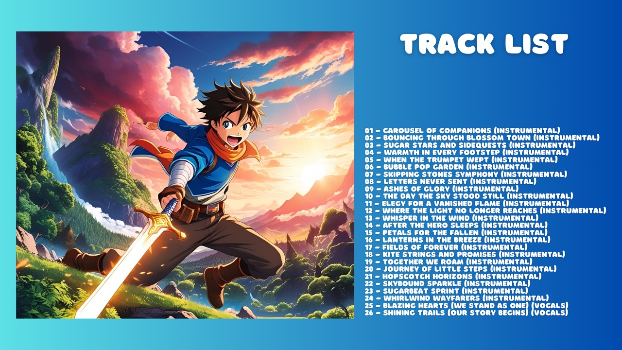 Media 1 for listing Anime and Adventure Game Music Pack