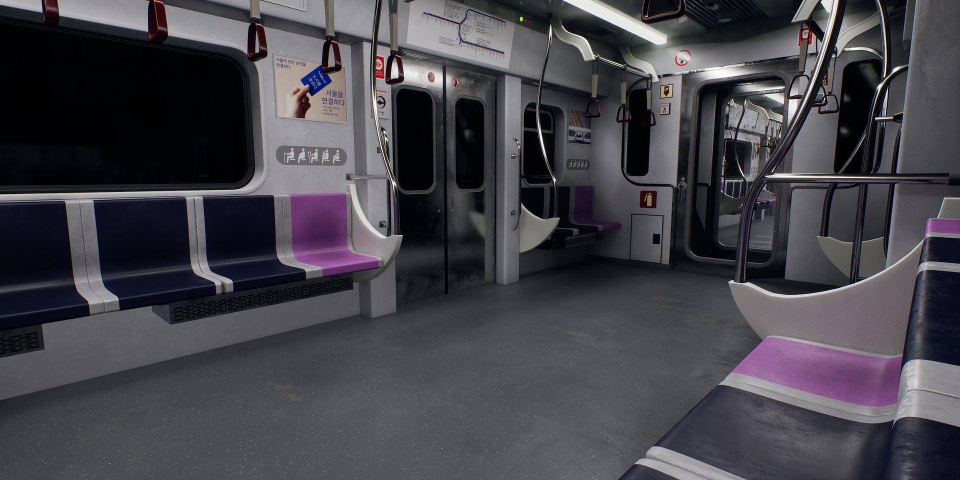 Media 1 for listing South Korean Metro Train Interior