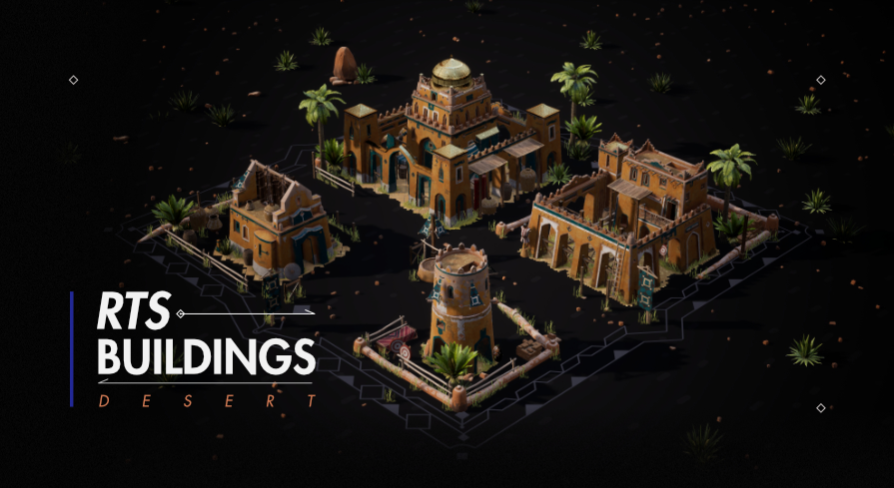 RTS Buildings - Desert | Fab