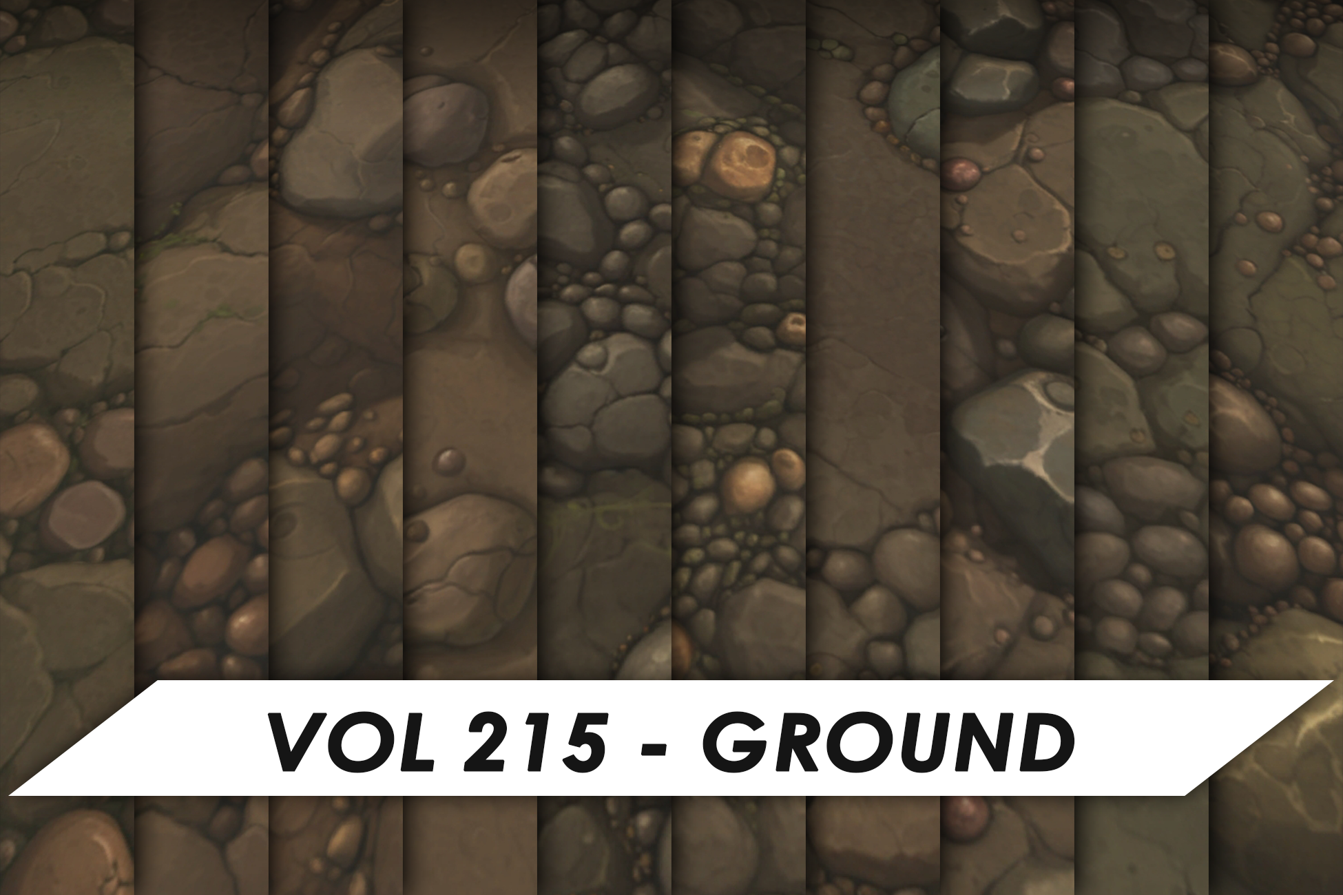 Stylized Textures - Vol 215 - Ground | Fab