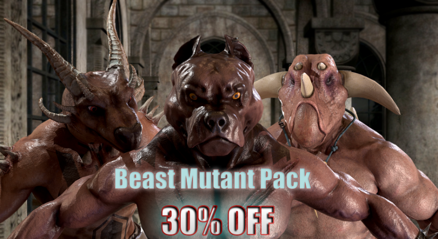Beast Mutant Pack | Fab