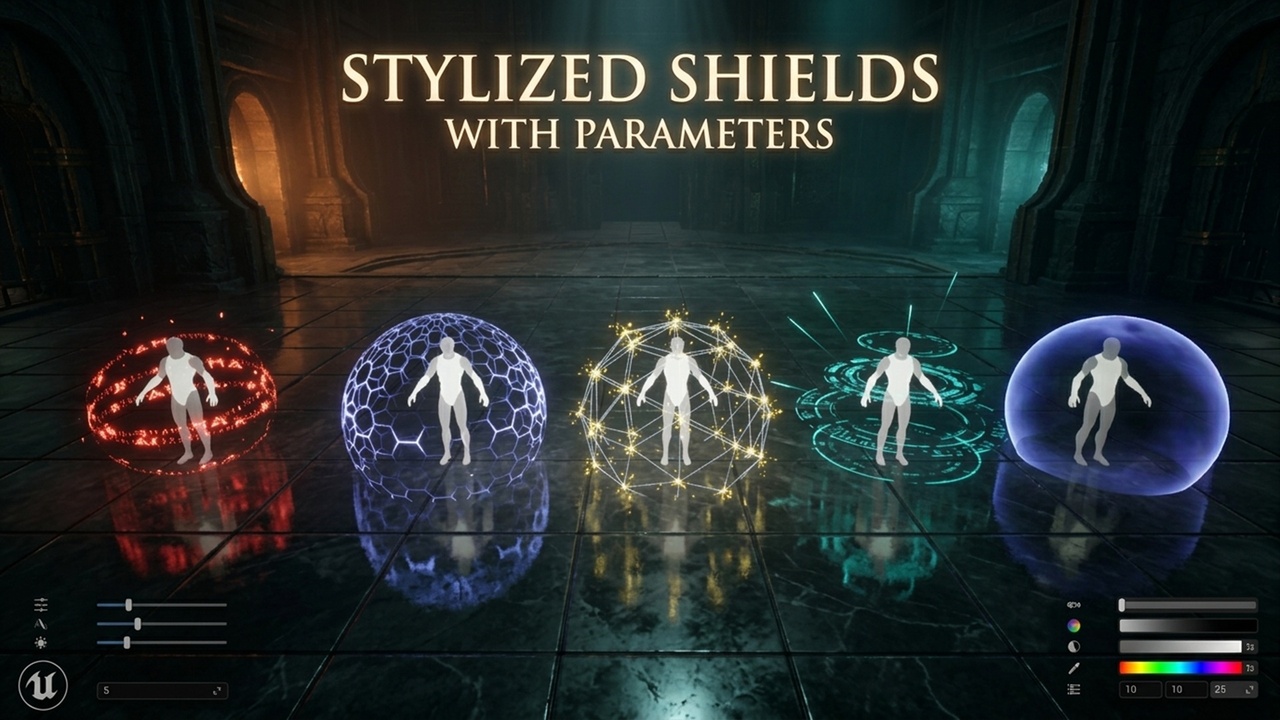 Media 1 for listing Stylized Shields