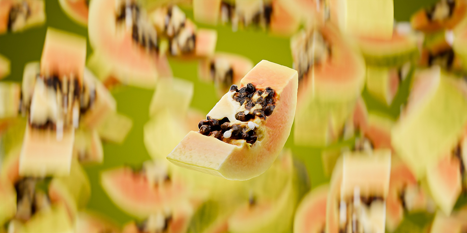 Media 1 for listing 3D Scan - Papaya Slice 1