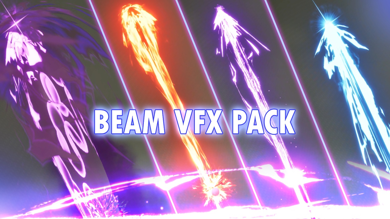Media 1 for listing Stylized Beam VFX Pack