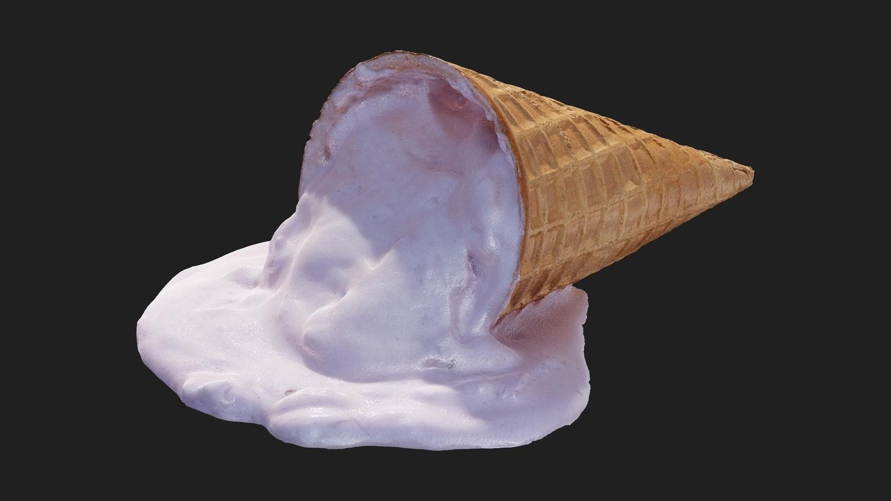 Media 1 for listing Urban Trash Food Ice Cream Melted 02