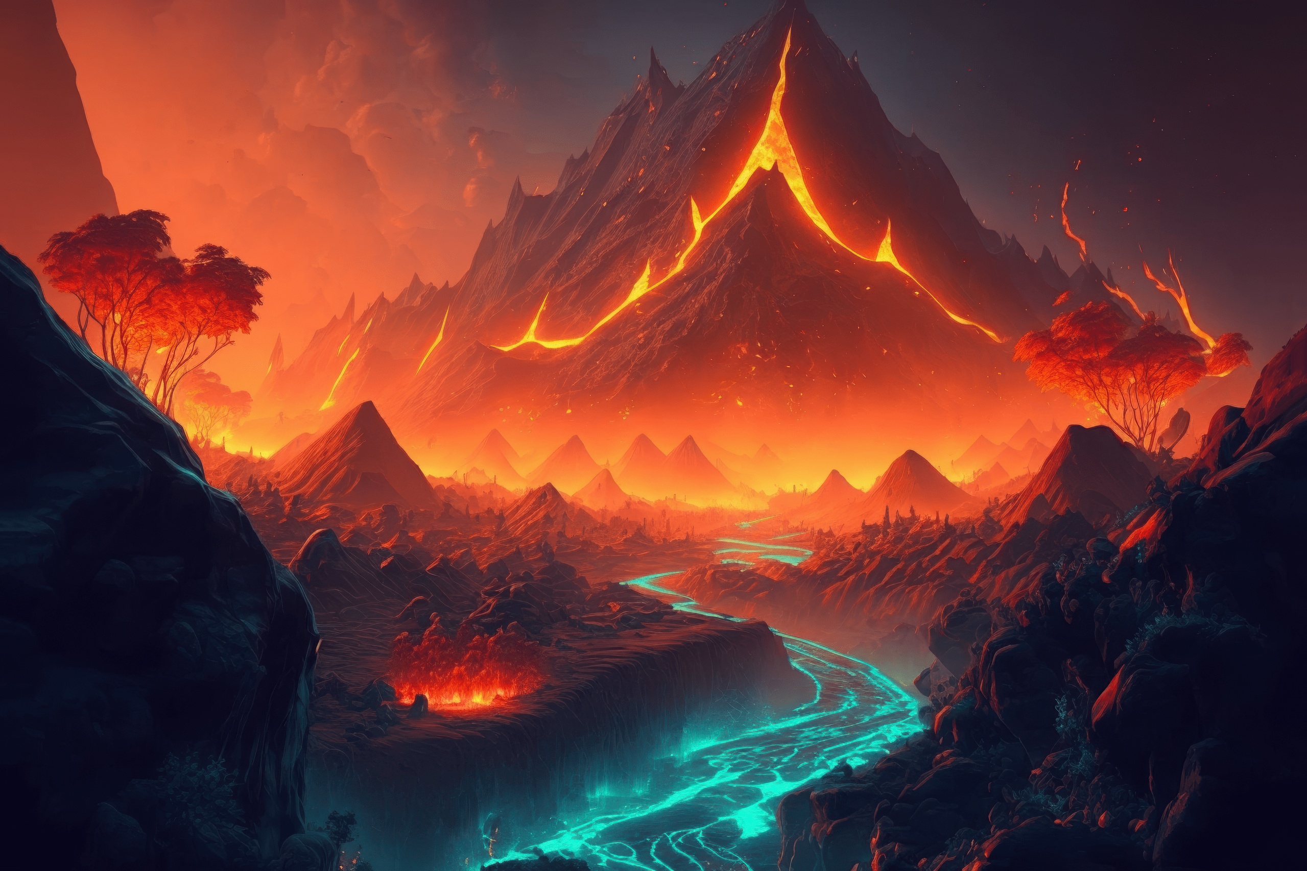 Media 1 for listing Fantasy Realms - Free 2D Landscapes Pack