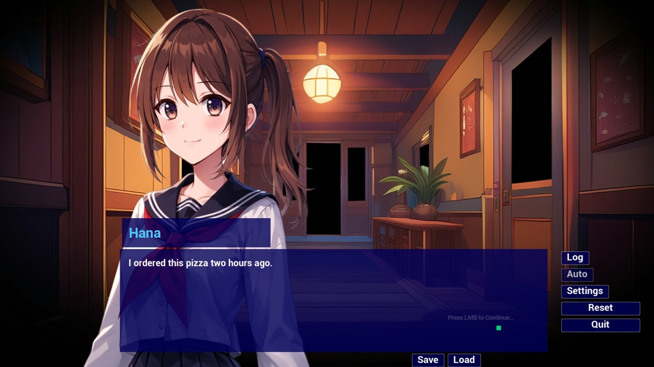 Media 1 for listing Simple Visual Novel Template (Branching Dialogue System)