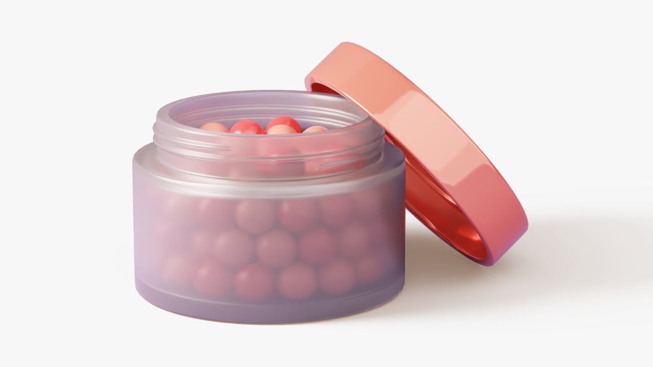Media 1 for listing Blush Pearls Jar