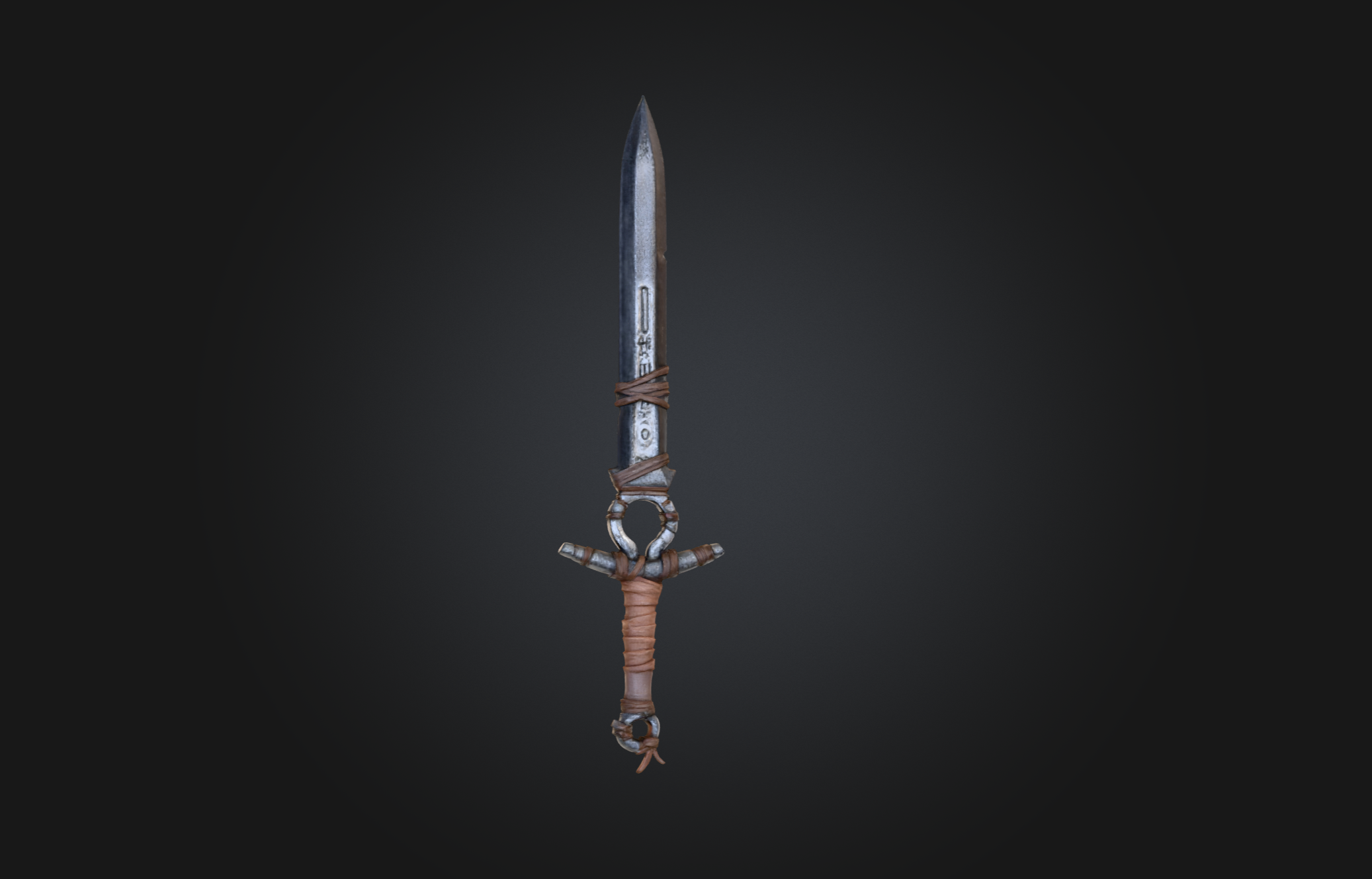 Ritual Iron Dagger – Dark Fantasy Blade Weapon | Fab