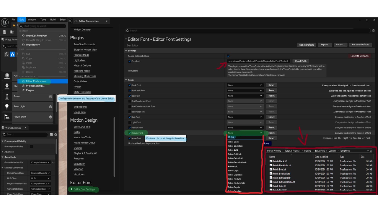 Media 1 for listing Editor Font