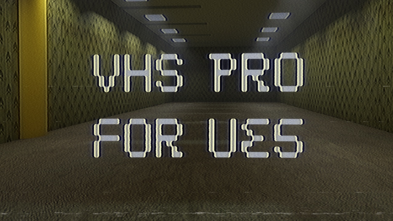 Media 1 for listing VHS Pro for Unreal Engine