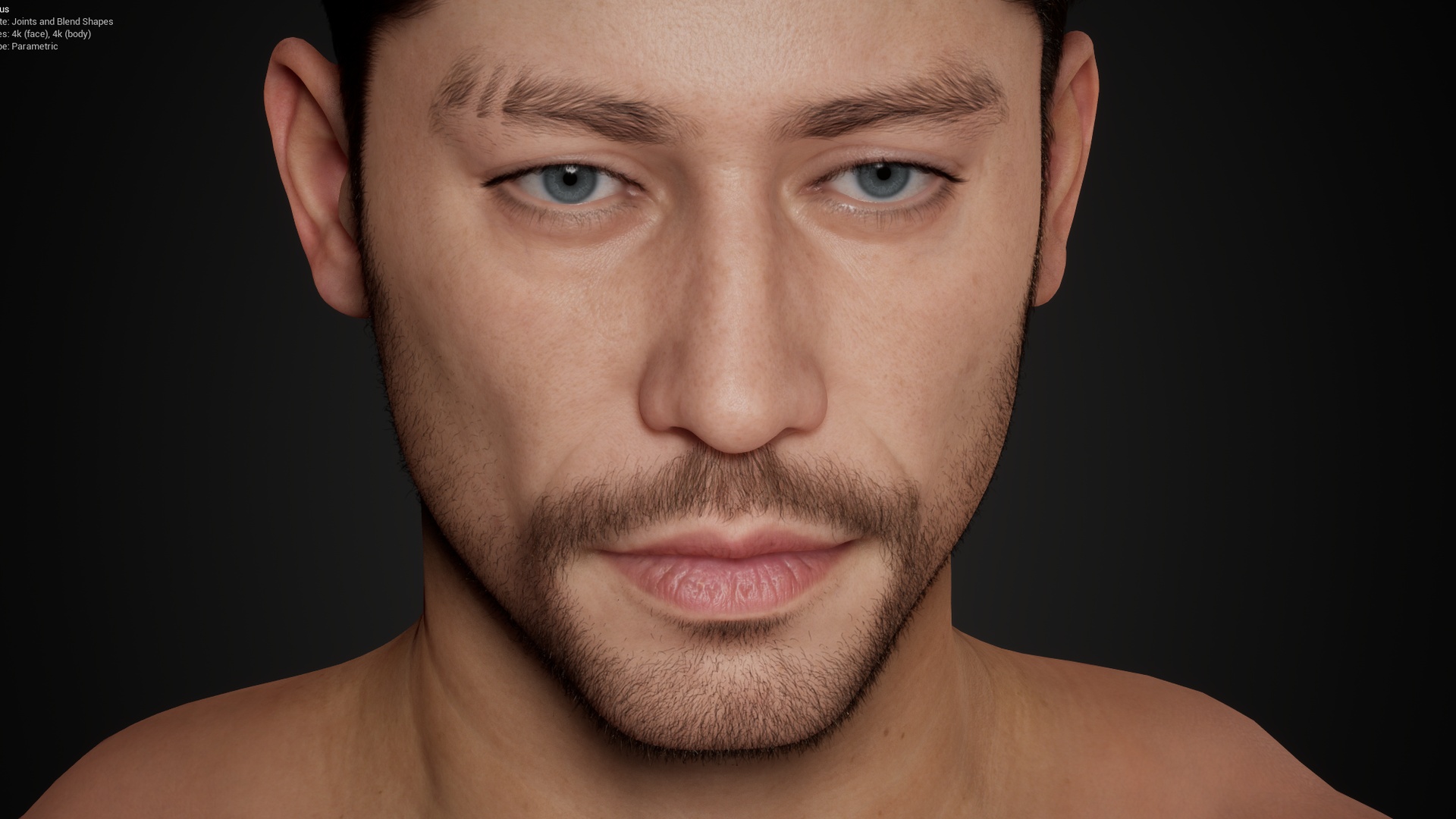 Media 1 for listing Aiden - Editable Metahuman