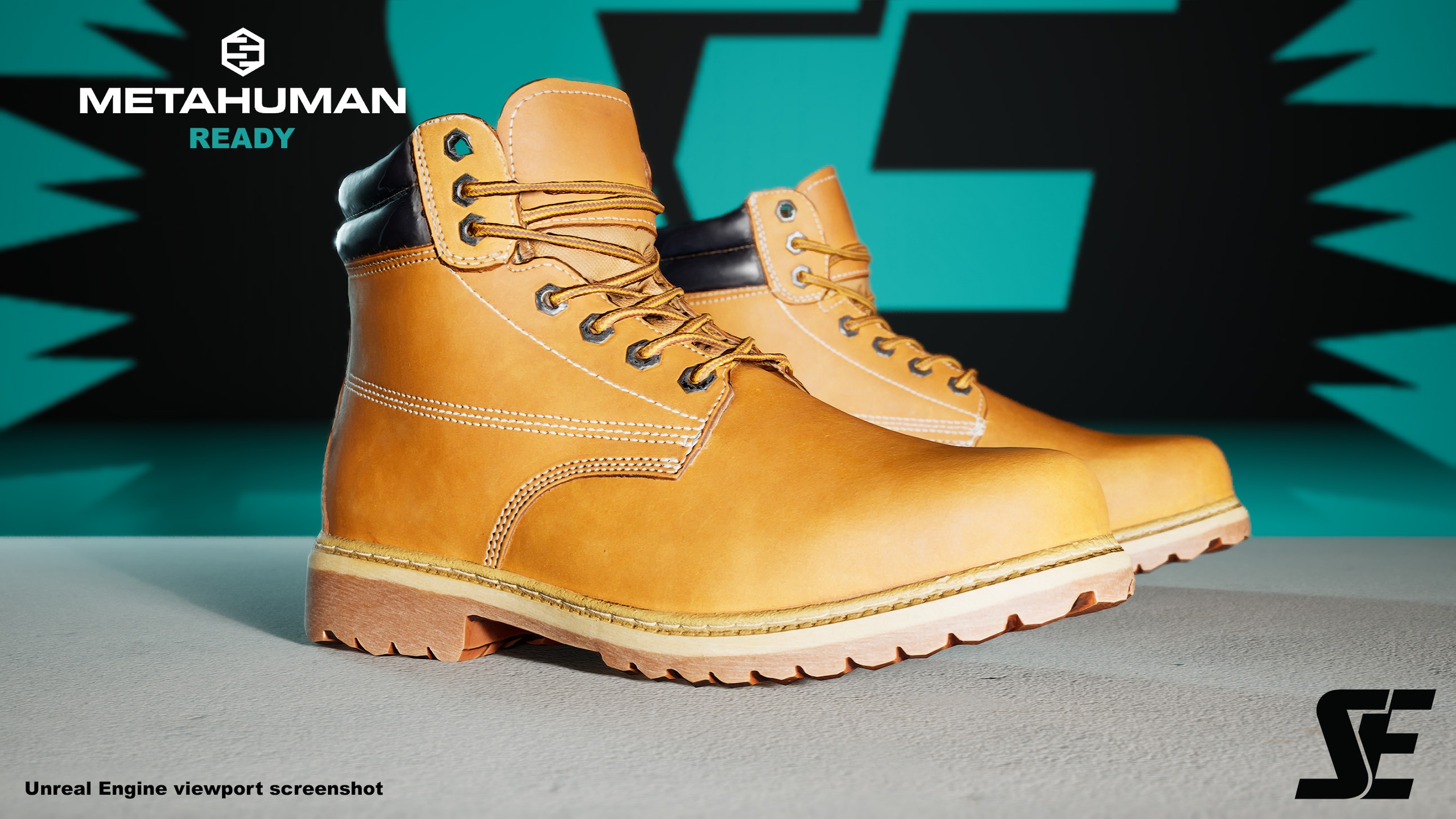 Media 1 for listing MetaHuman Ready Shoes - Work Boots