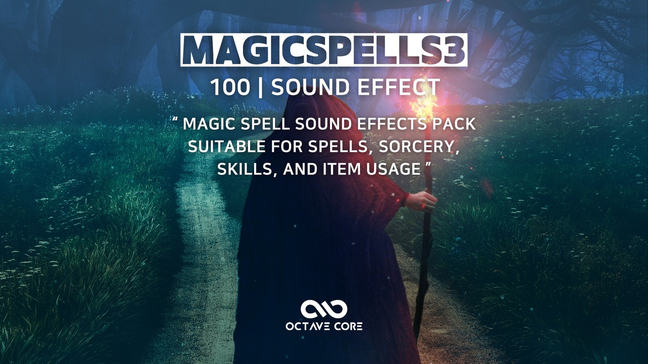 MagicSpell3 SoundEffect 제품 등록을 위한 미디어 1개