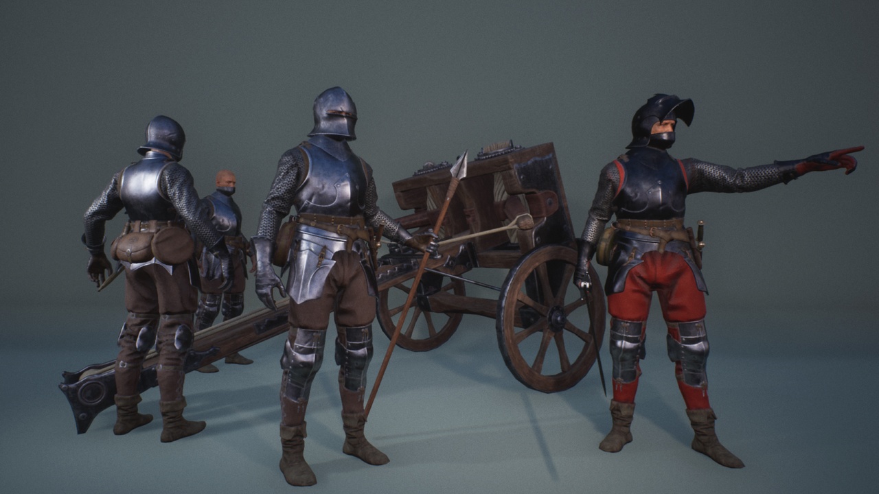 Media 1 for listing Medieval Infantry