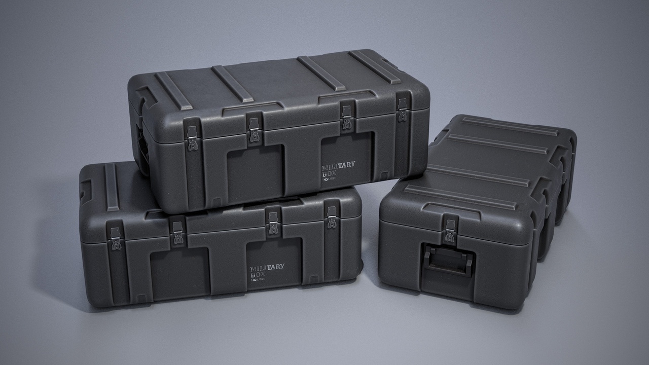 Media 1 for listing MilitaryCase 02 (Game Ready)