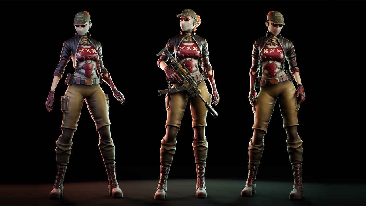 Media 1 for listing Fighter Girl 01