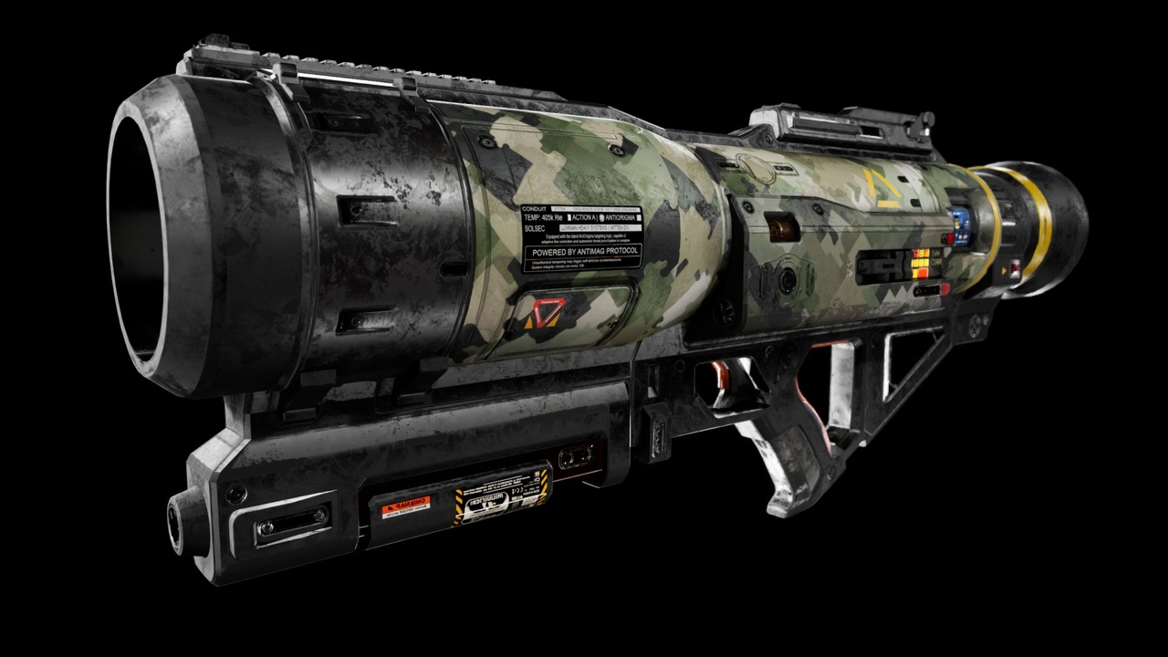 Media 1 for listing SciFi Rocket Launcher AK9 Playable