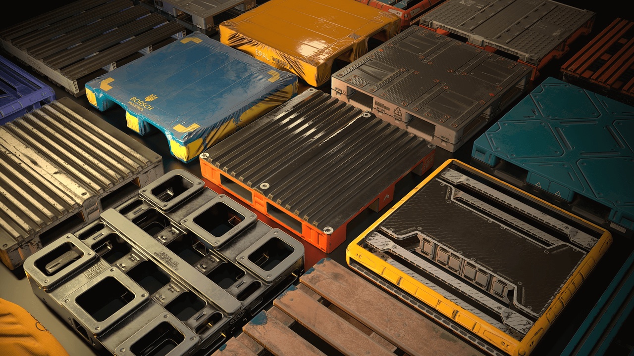 Media 1 for listing Warehouse Pallets Collection