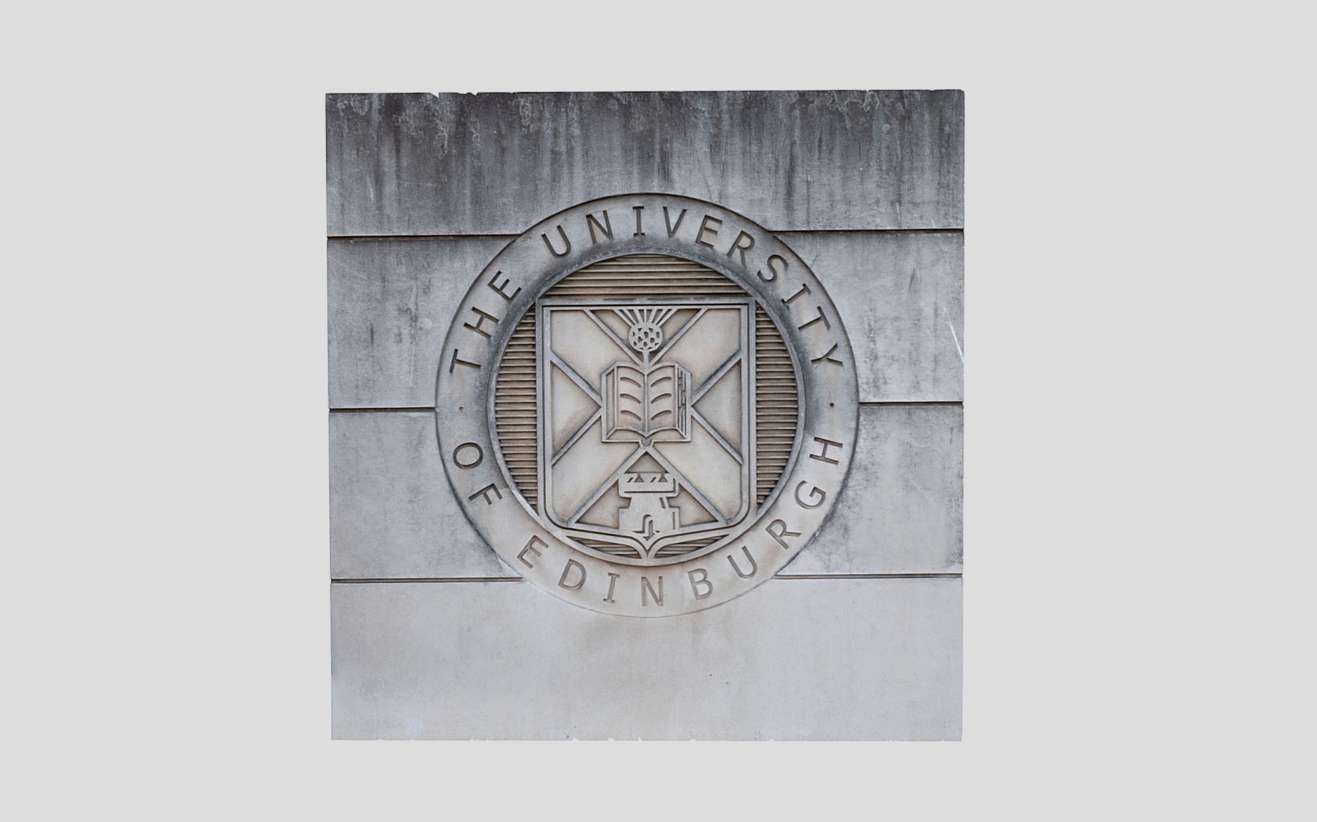 Edinburgh Stone The University of Edinburgh — stone emblem | Fab