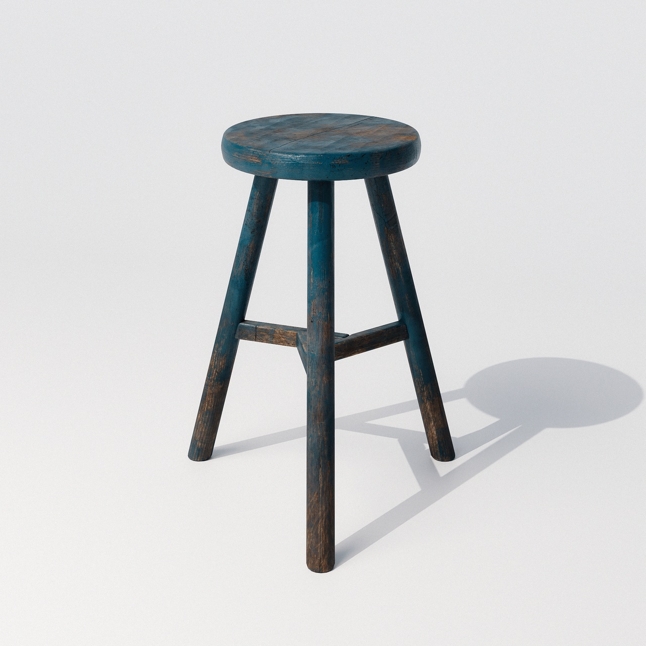 出品Old Wooden Tabouretのメディア1