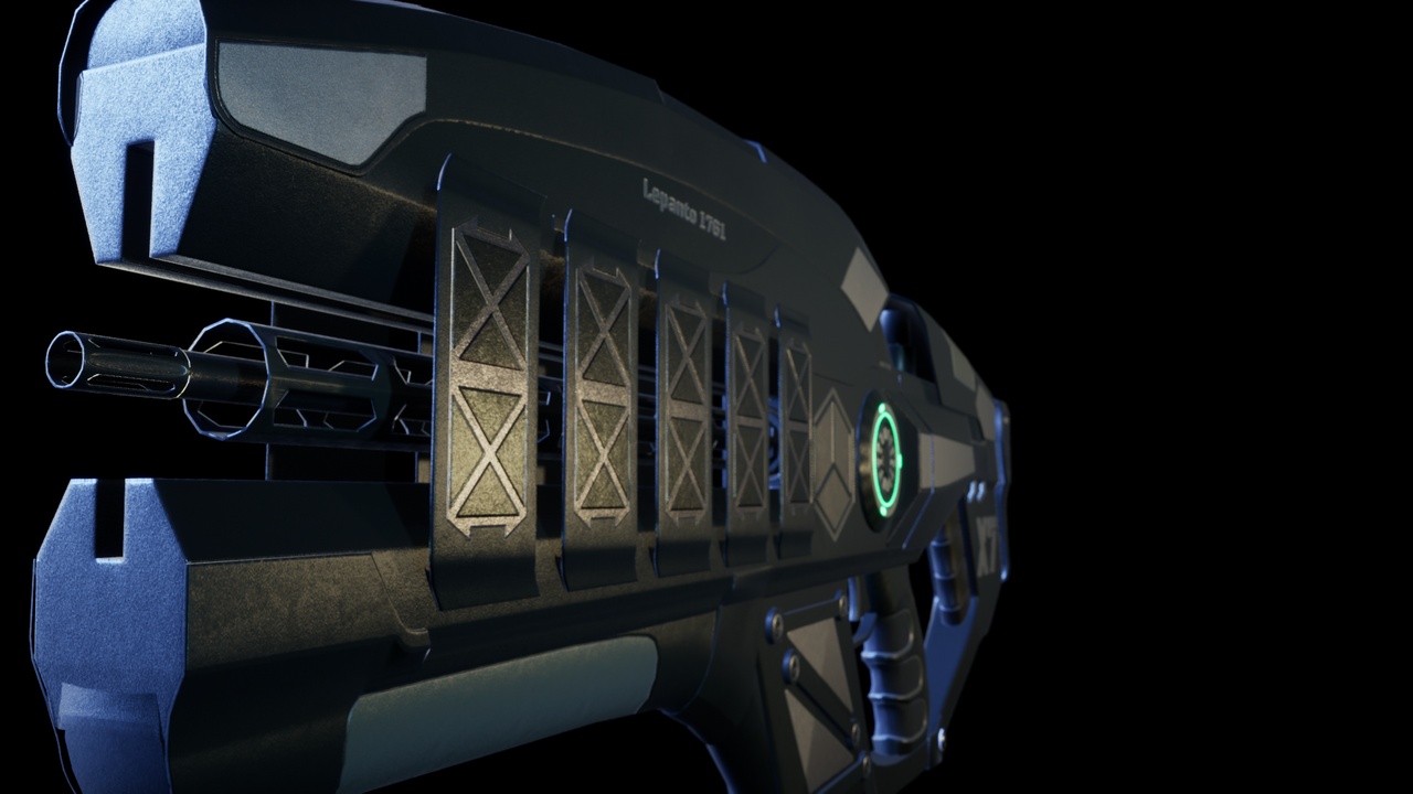 Media 1 for listing Sci-Fi Assault Rifle
