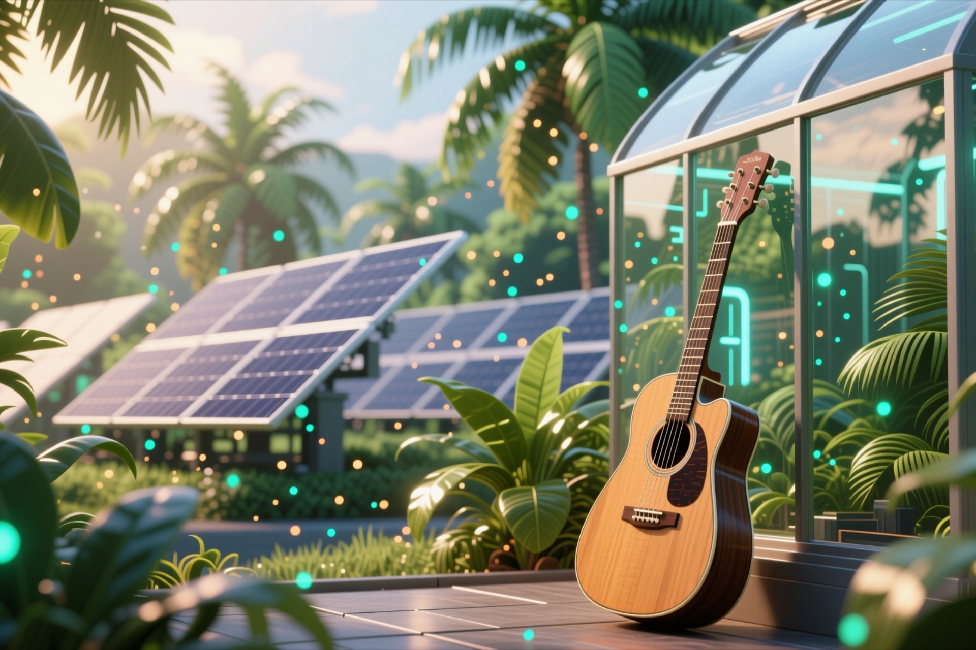 Media 1 for listing Cozy Solar-Punk Farm