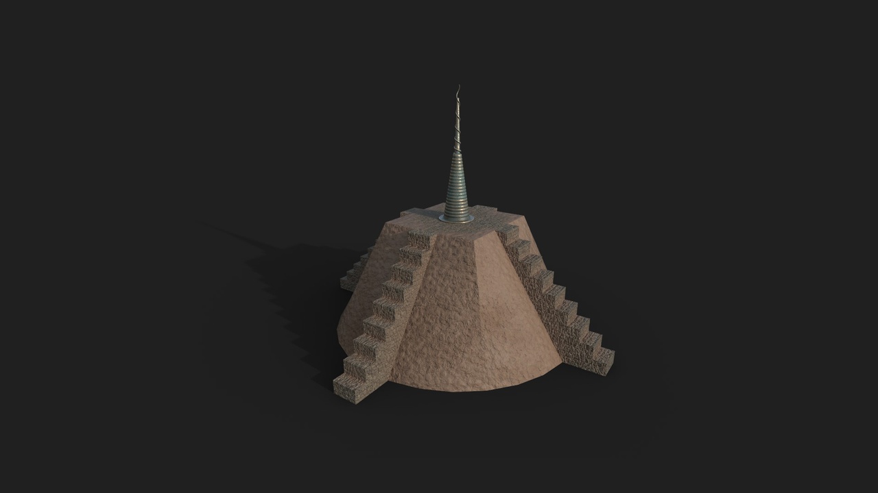 Media 1 for listing Sacred mythological Dogon granary