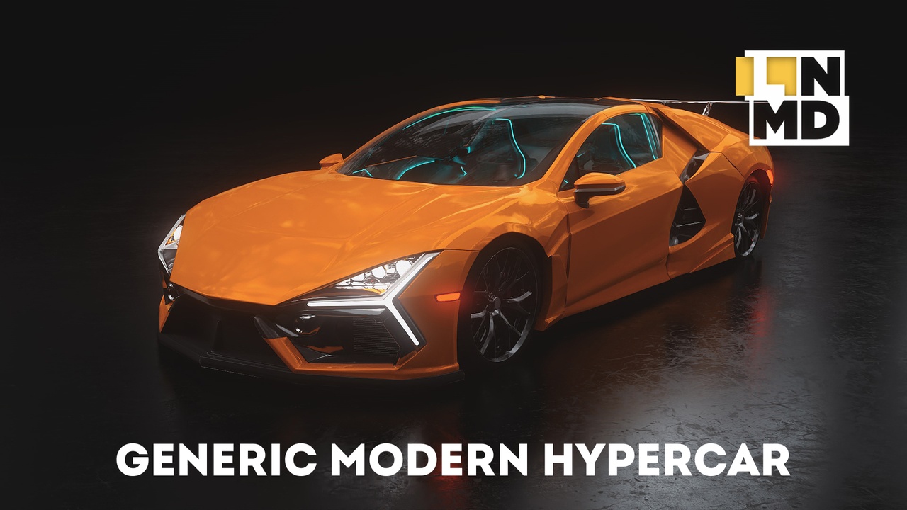 Media 1 for listing GENERIC MODERN HYPERCAR