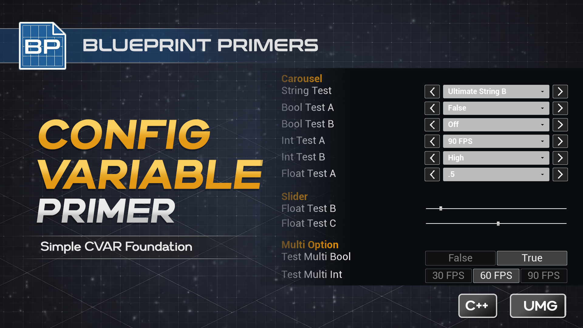 Config Variable Primer | Fab