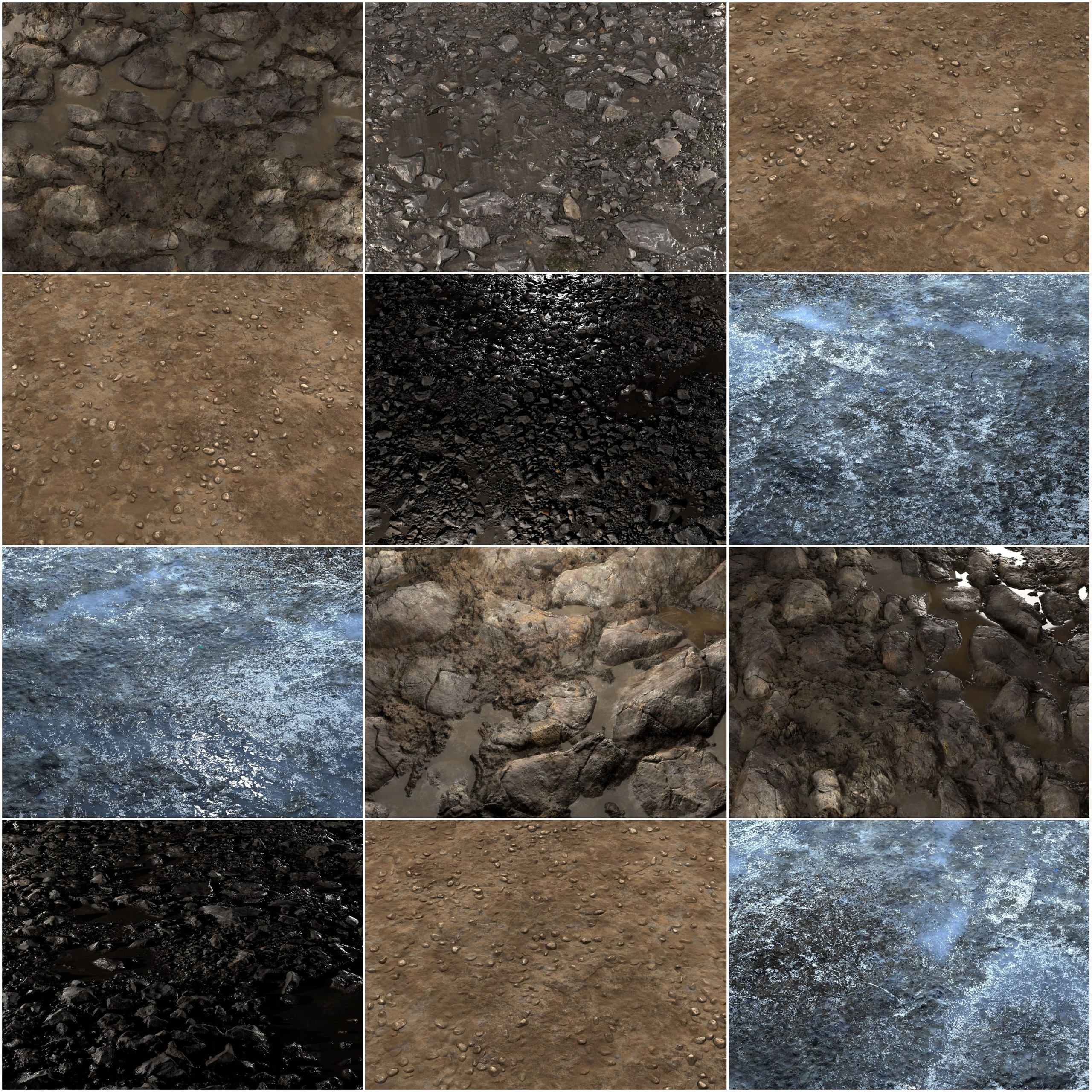 Media 1 for listing Path 8K PBR Texture Set