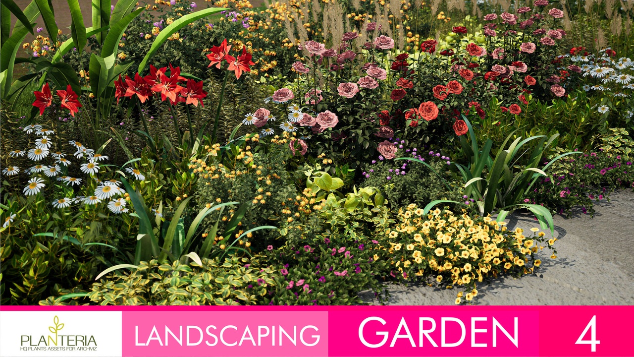 Landscaping Garden 4 제 품 등록을 위한 미디어 1개