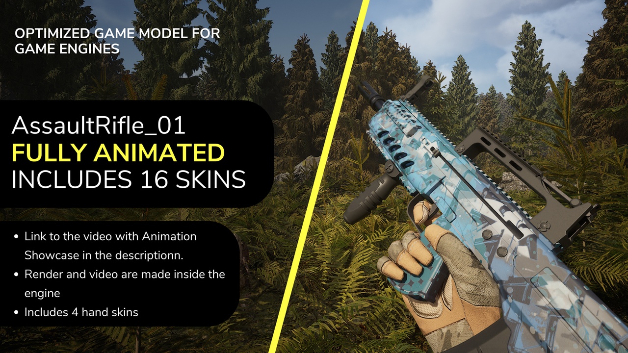 Media 1 for listing Assault Rifle 01