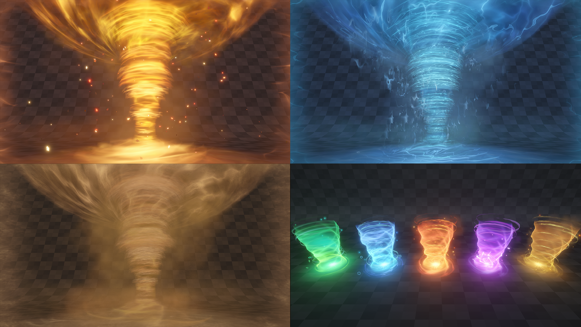 Unity VFX Tornado Effect | Fab