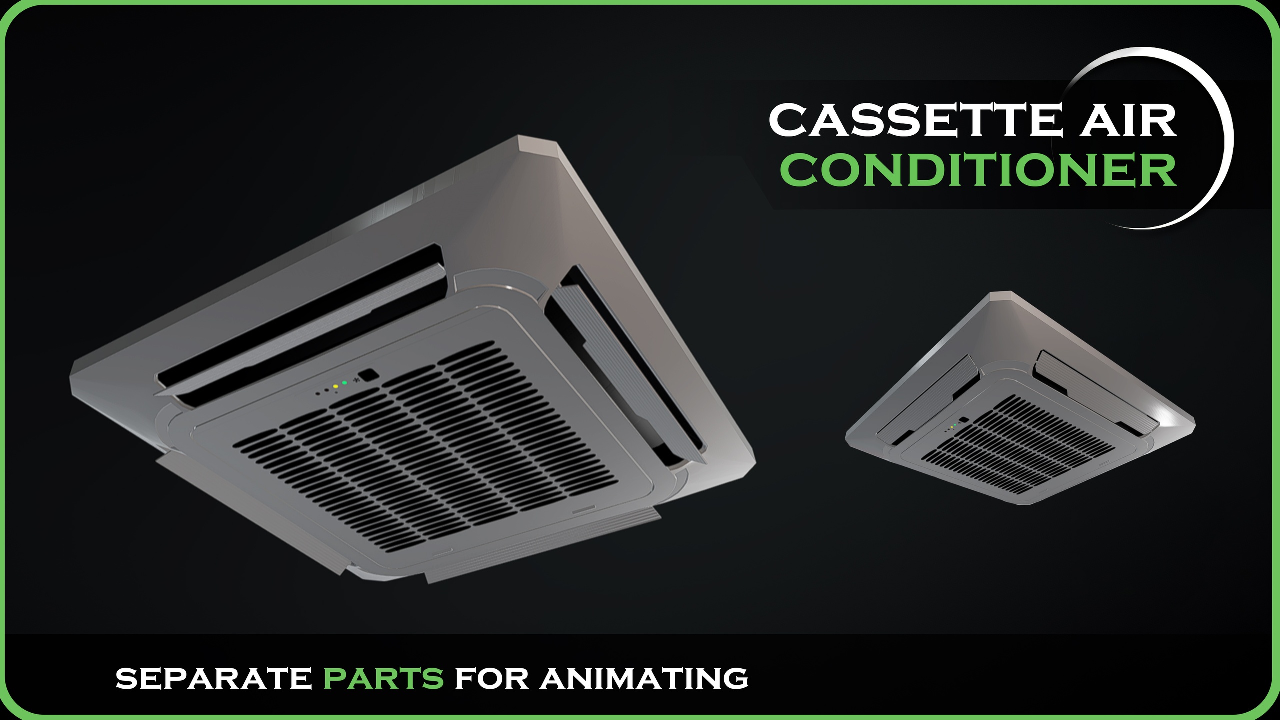Media 1 for listing Cassette air conditioner