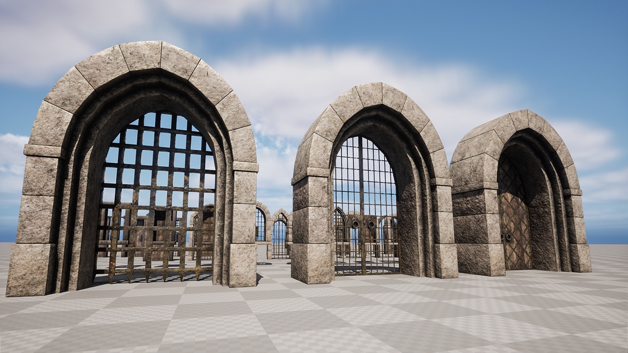 Media 1 for listing Medieval Doors and Windows