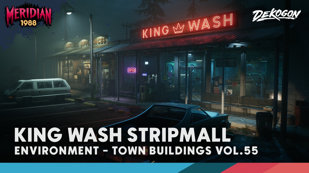 Media 1 for listing Meridian 1988: King Wash Stripmall - Modular Environment (VOL 55)
