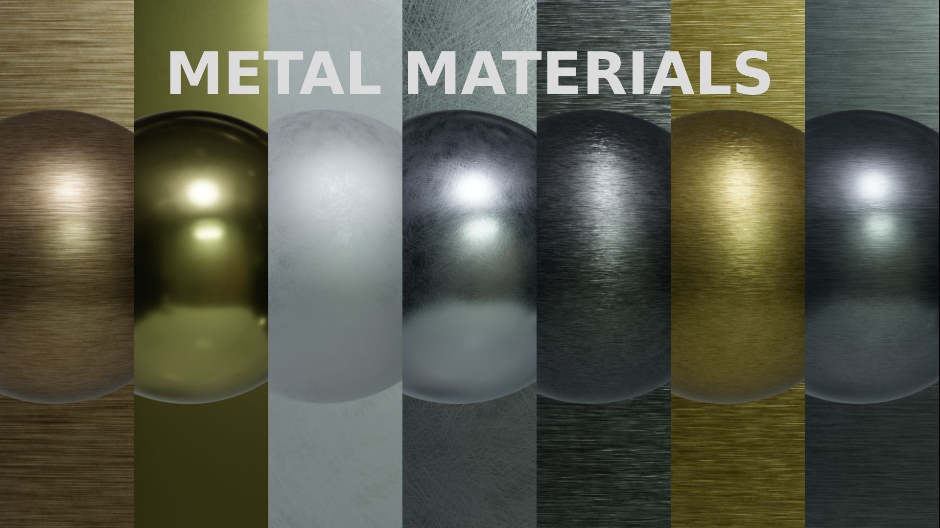 Essential Metal Materials Pack | Fab