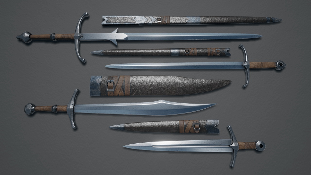 Media 1 for listing HB Medieval Weapons Pack 1
