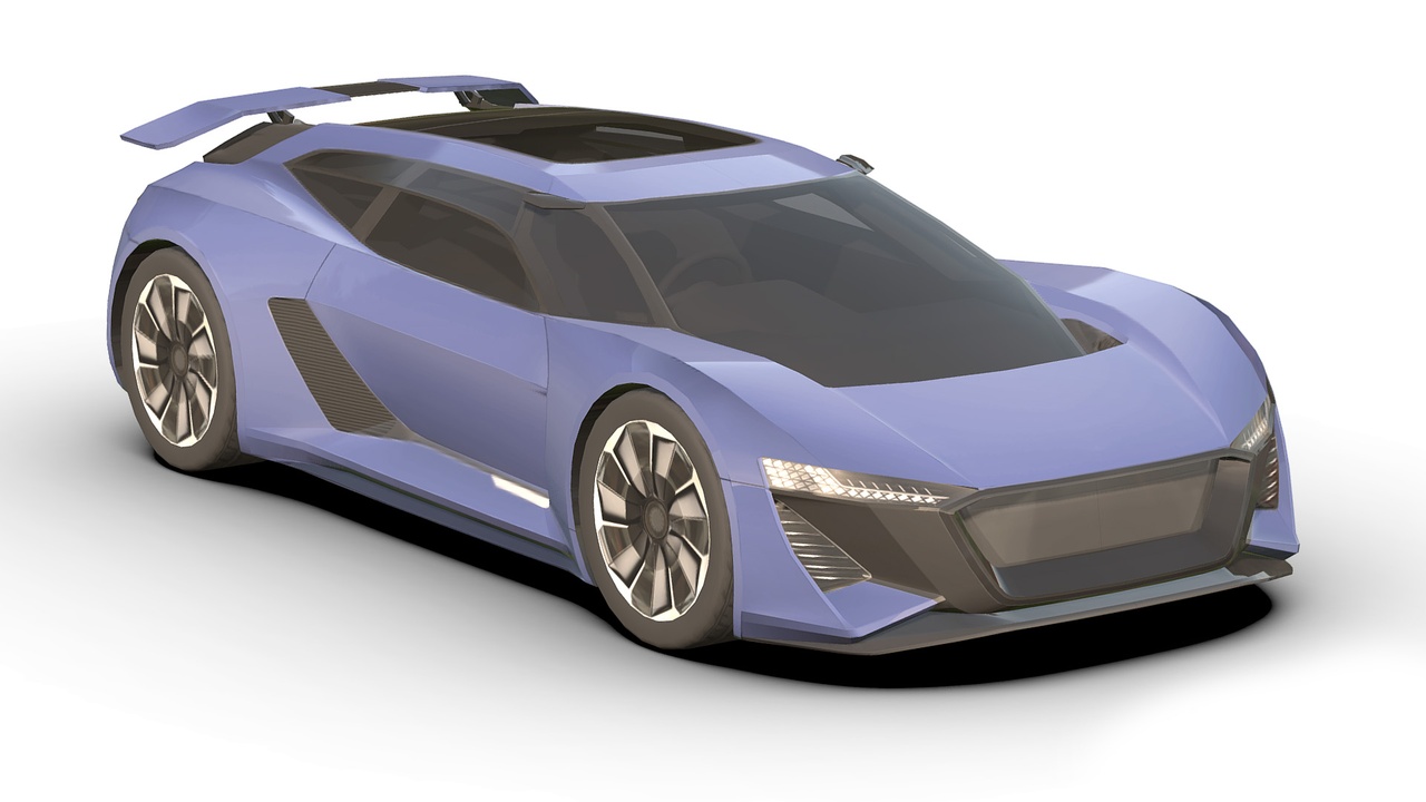 Low Poly Car 3D 19 | Fab