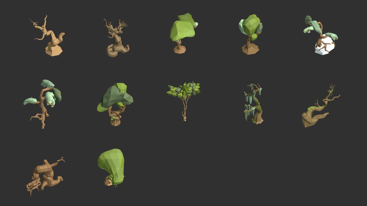 Media 1 for listing NatureForge PRO: Stylized Forest Pack