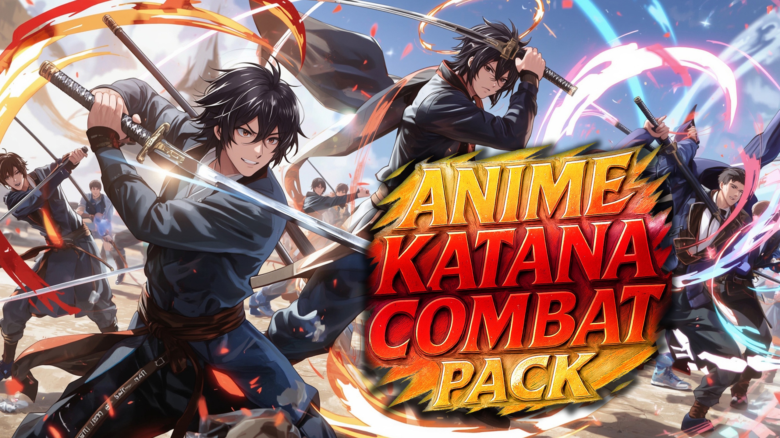 Media 1 for listing Anime Katana Combat Animation Pack