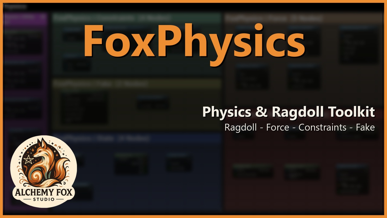Media 1 for listing Fox Physics — Ragdoll, Forces, Constraints & Fake Physics